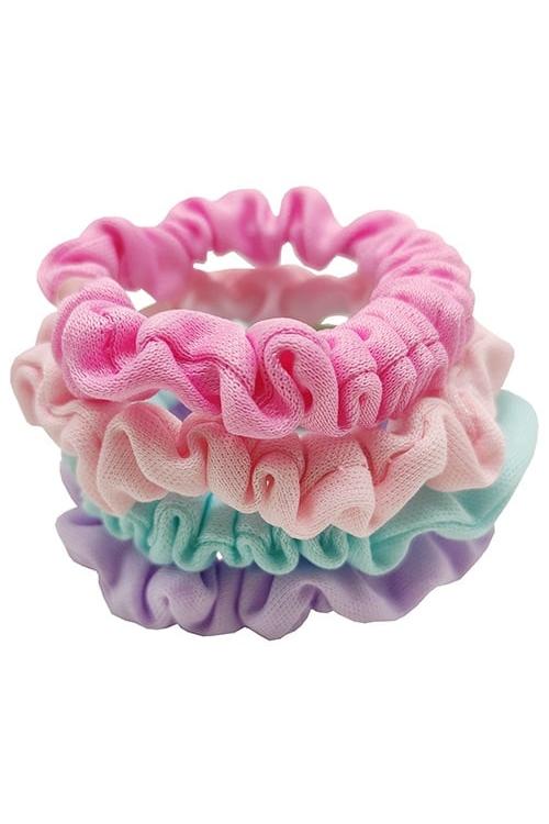 Girl's 4 Pack Scrunchie 1126003-Front View