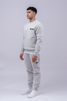 Supreme Being Vito Track Pant / Jogger - Powder Grey Powder Grey flat front view
