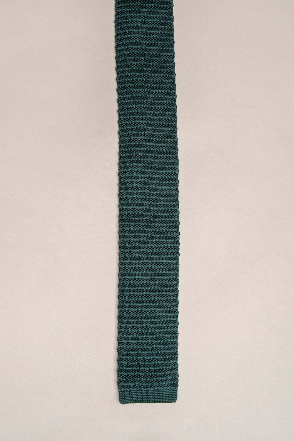 Cavani Woven Mens Olive Tie-Detail view