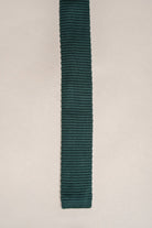 House of Cavani Cavani Woven Mens Olive Tie Olive detail view