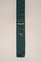 House of Cavani Cavani Woven Mens Olive Tie Olive model front view