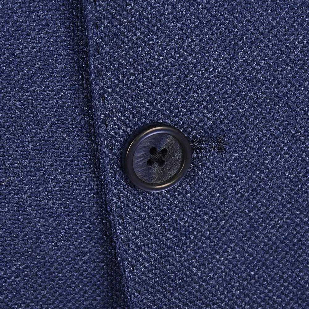 Men's Fratelli Uniti Paolo Petrol Jacket-Button View