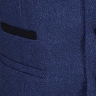 Fratelli Uniti Fratelli Uniti Paolo Petrol Waistcoat Petrol back view