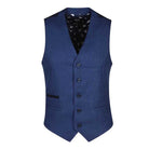 Fratelli Uniti Fratelli Uniti Paolo Petrol Waistcoat Petrol front view