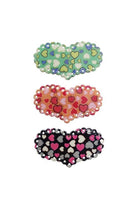 PULSE 3 Pack Heart Clips Multi front view