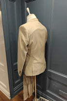 6TH SENSE Kingsley Walnut 3 Piece Suit Walnut back view