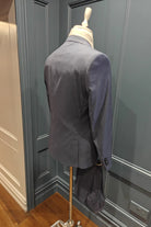 6TH SENSE Kingsley Indigo 3 Piece Suit INDIGO back view