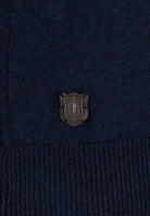 6TH SENSE Harry Navy 1/4 Zip Knit Navy Blazer back view