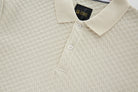 6TH SENSE Jacq Fog Polo Shirt Fog back view