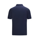 6TH SENSE Jacq Navy Polo Shirt Navy model front view