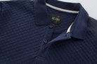 6TH SENSE Jacq Navy Polo Shirt Navy side view