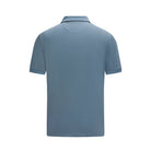6TH SENSE Jacq Tradewind Blue Polo Shirt Tradewind model front view