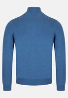 6TH SENSE Harry 1/4 Zip Knit- True Blue True Blue detail view