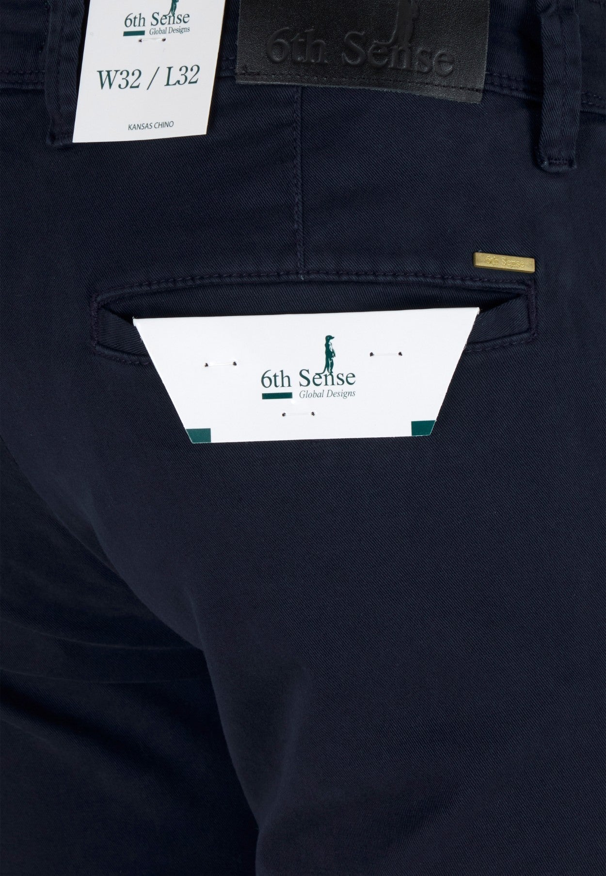 6TH SENSE Kansas Tapered Fit Chinos Beige view 46
