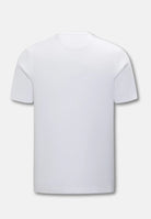 6TH SENSE Liquid White Tee White back view
