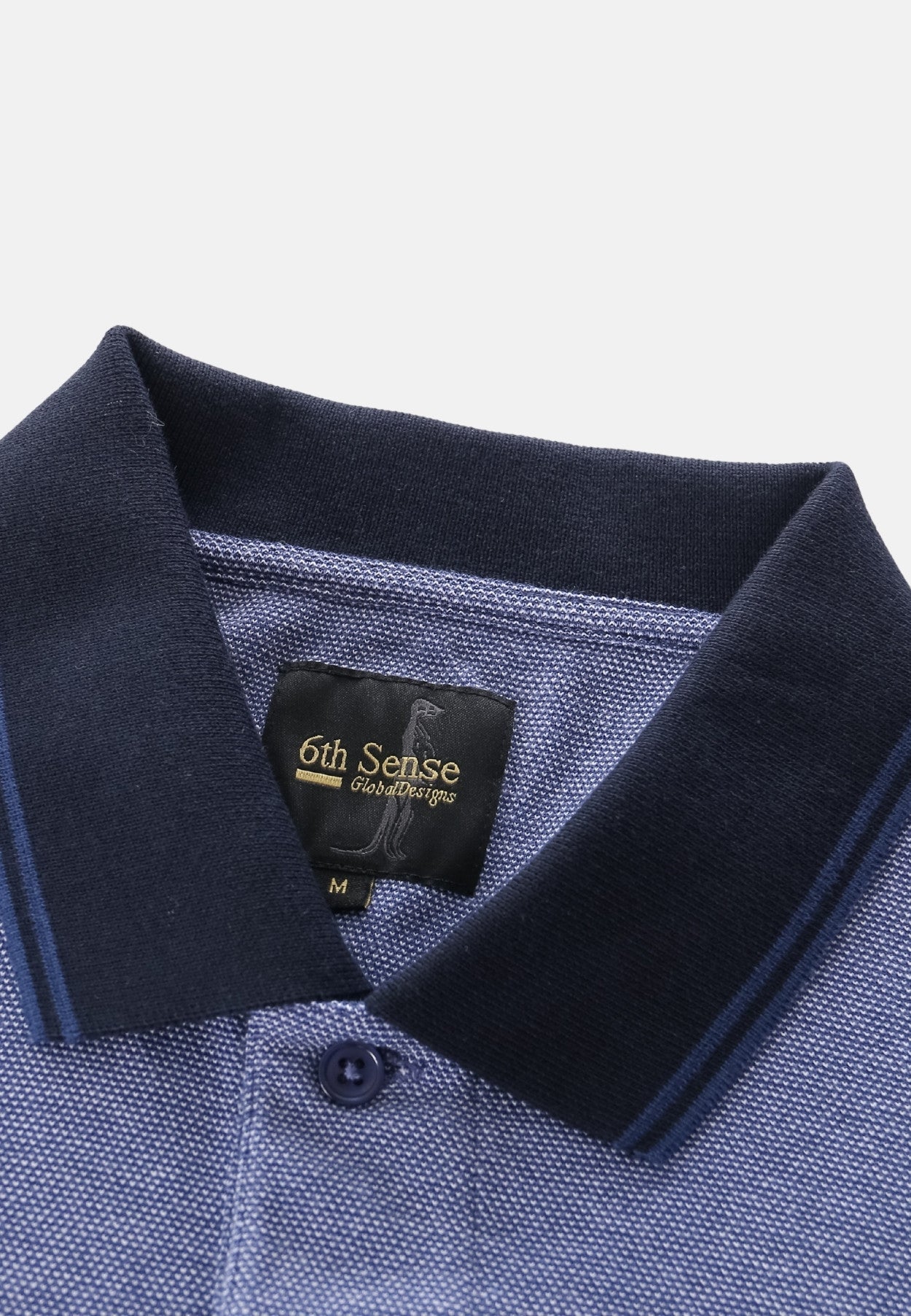Maverick Insignia Polo Shirt-Collar view