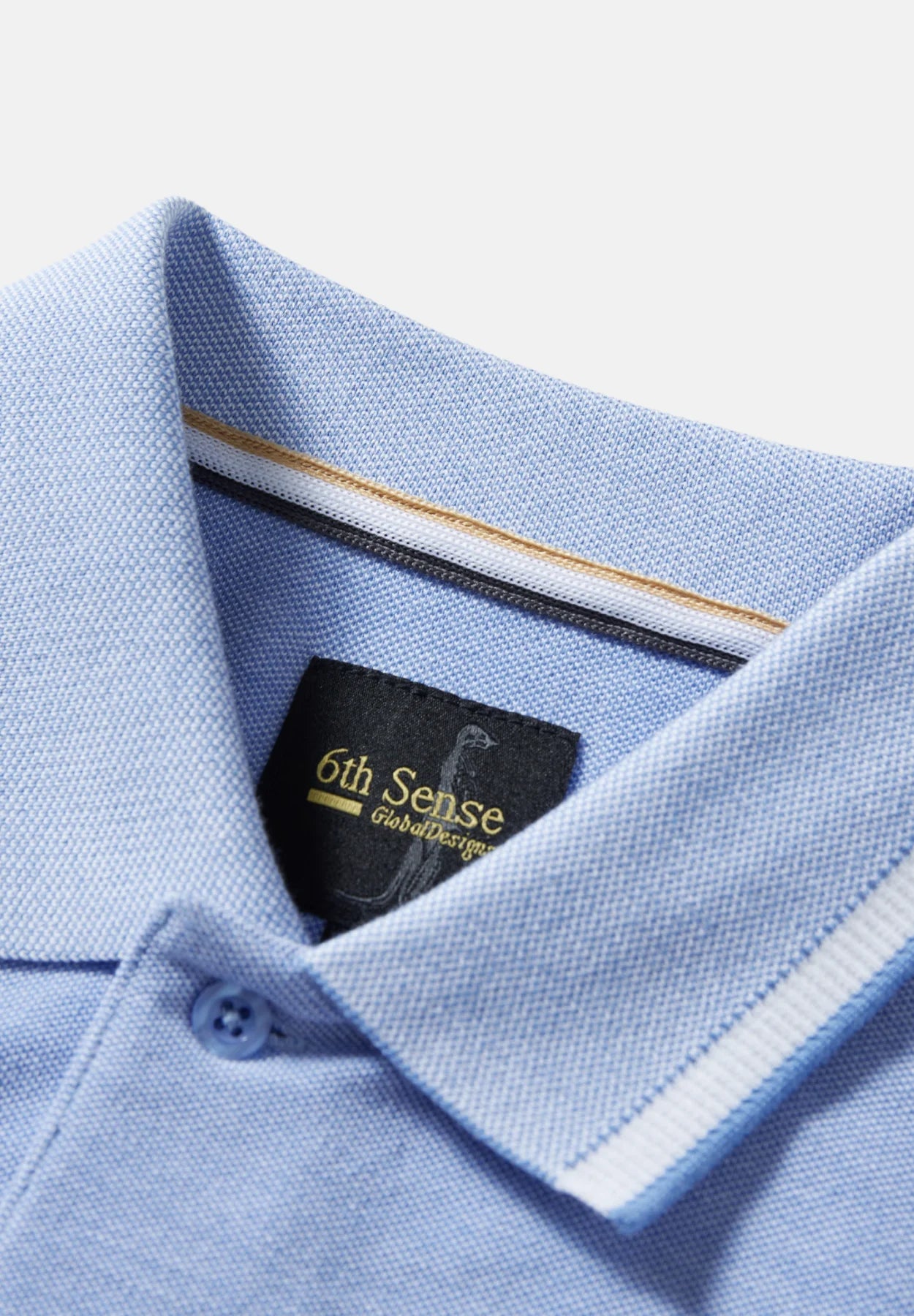 Men's Nova Granada Polo Shirt-Collar View