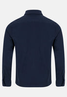 6TH SENSE Twill Navy Overshirt Navy detail view