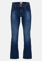 6TH SENSE Mid Wash 2 Stretch Bootcut Jeans – Men's Mid-Rise Mid Wash front view