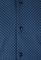 6TH SENSE Performance 12 Navy Geometric Pattern Shirt Navy Geometric detail view