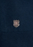 6TH SENSE Harry Indigo 1/4 Zip Jumper Indigo detail view