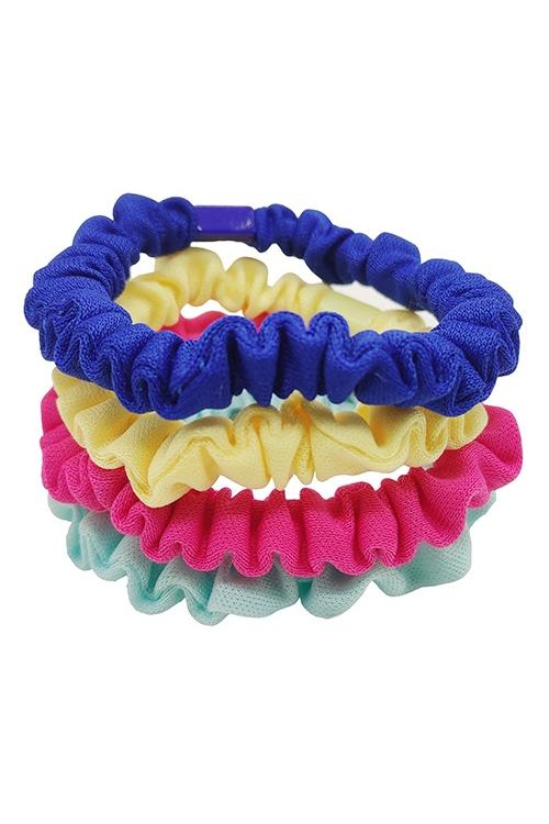 Girl's 4 Pack Scrunchie 1126058-Front View