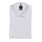 Olymp Olymp Modern Fit Double Cuff White Shirt WHITE front view