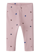 NAME IT Nutti Legging-Burnished Lilac Burnished Lilac front view