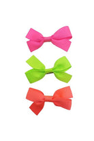 PULSE 3 Pack Bow Clip Multi front view