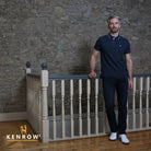 Kenrow Menswear Adam Midnight Blue Polo Midnight Blue detail view