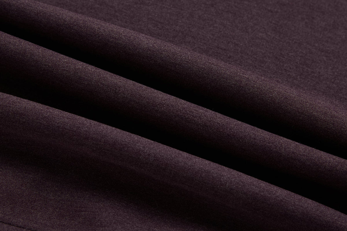 Folded plum fabric of the 6th Sense Air Plum 1/4 Zip Sweat