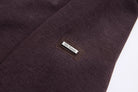 6th Sense Air Plum 1/4 Zip Sweat fabric with woven 6th Sense label on the sleeve