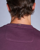 Diesel Alec Sweatshirt Damson Plum PLUM side view