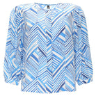 RANT & RAVE LADIES Alexis Blue Blouse Blue detail view