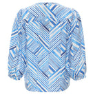 RANT & RAVE LADIES Alexis Blue Blouse Blue back view