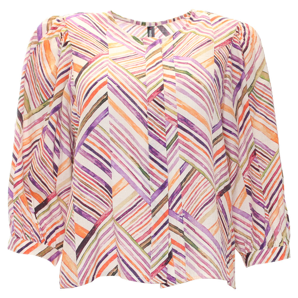 Alexis Purple Blouse