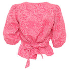 RANT & RAVE LADIES Alma Pink Top Pink close up view