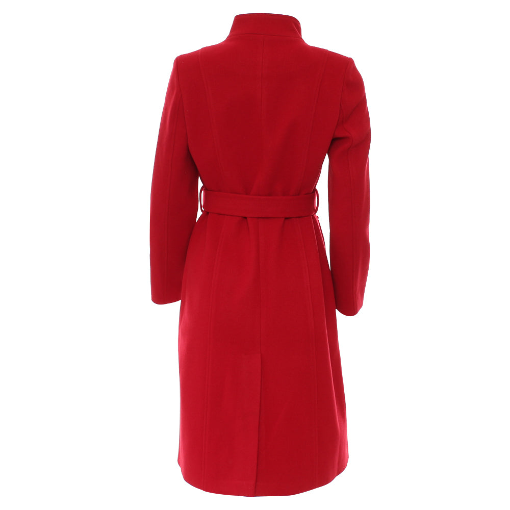 Ladies Amanda Red Coat-Back View