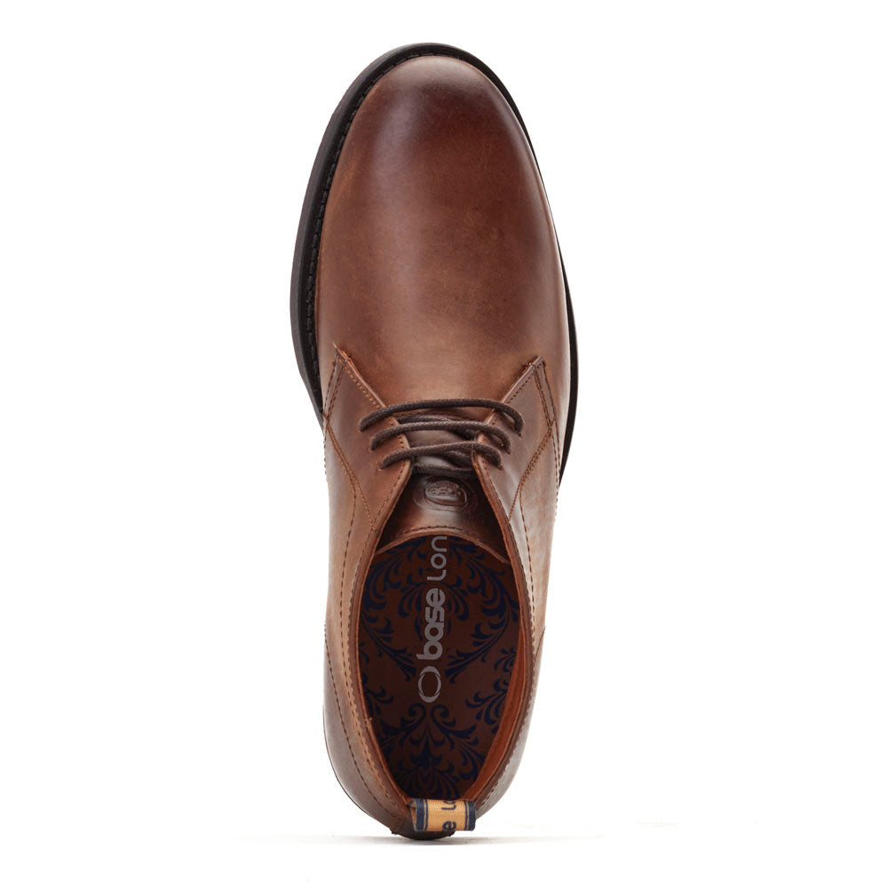 Men's Atkinson Pull Up Brown Boot-Top View
