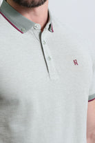Kenrow Menswear Atlas Sage Polo Sage back view