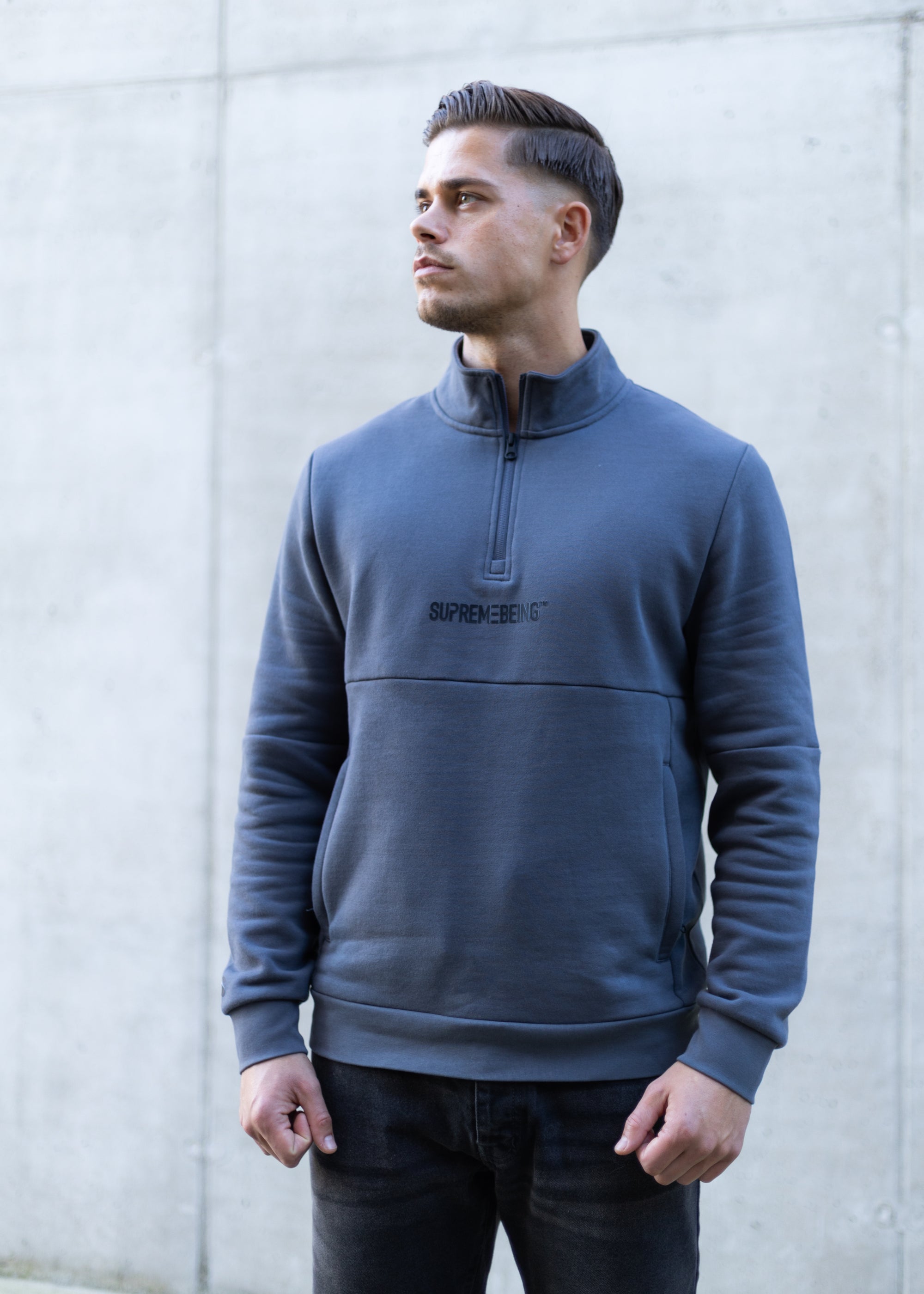 Generation Dark Grey Zip Sweat