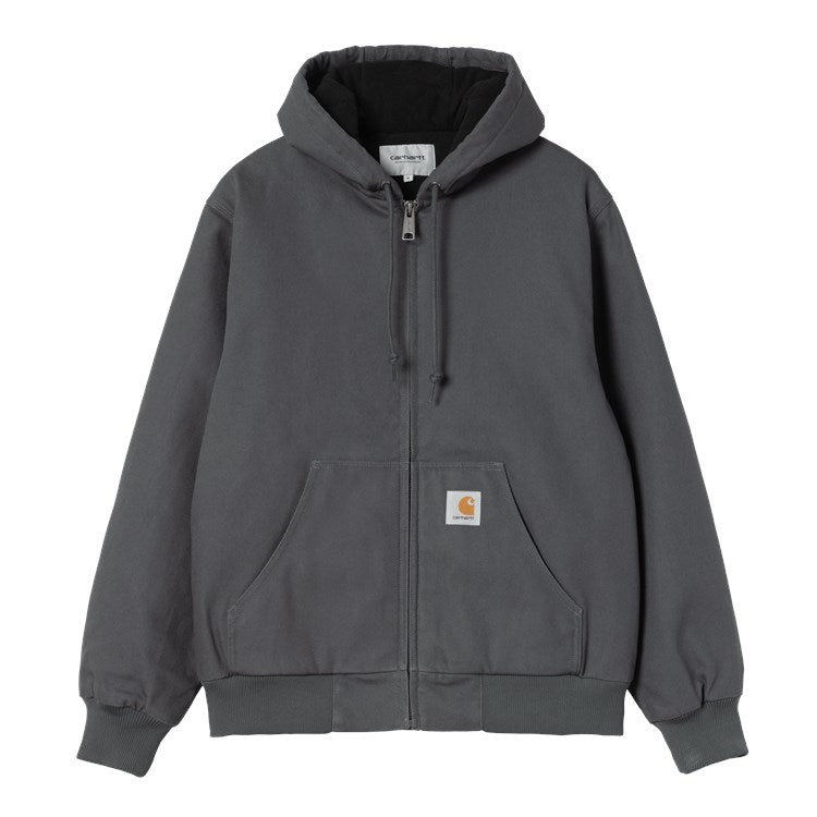 Carhartt WIP Active Winter Jacket-Graphite Graphite side view