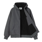 Carhartt WIP Active Winter Jacket-Graphite Graphite flat front view