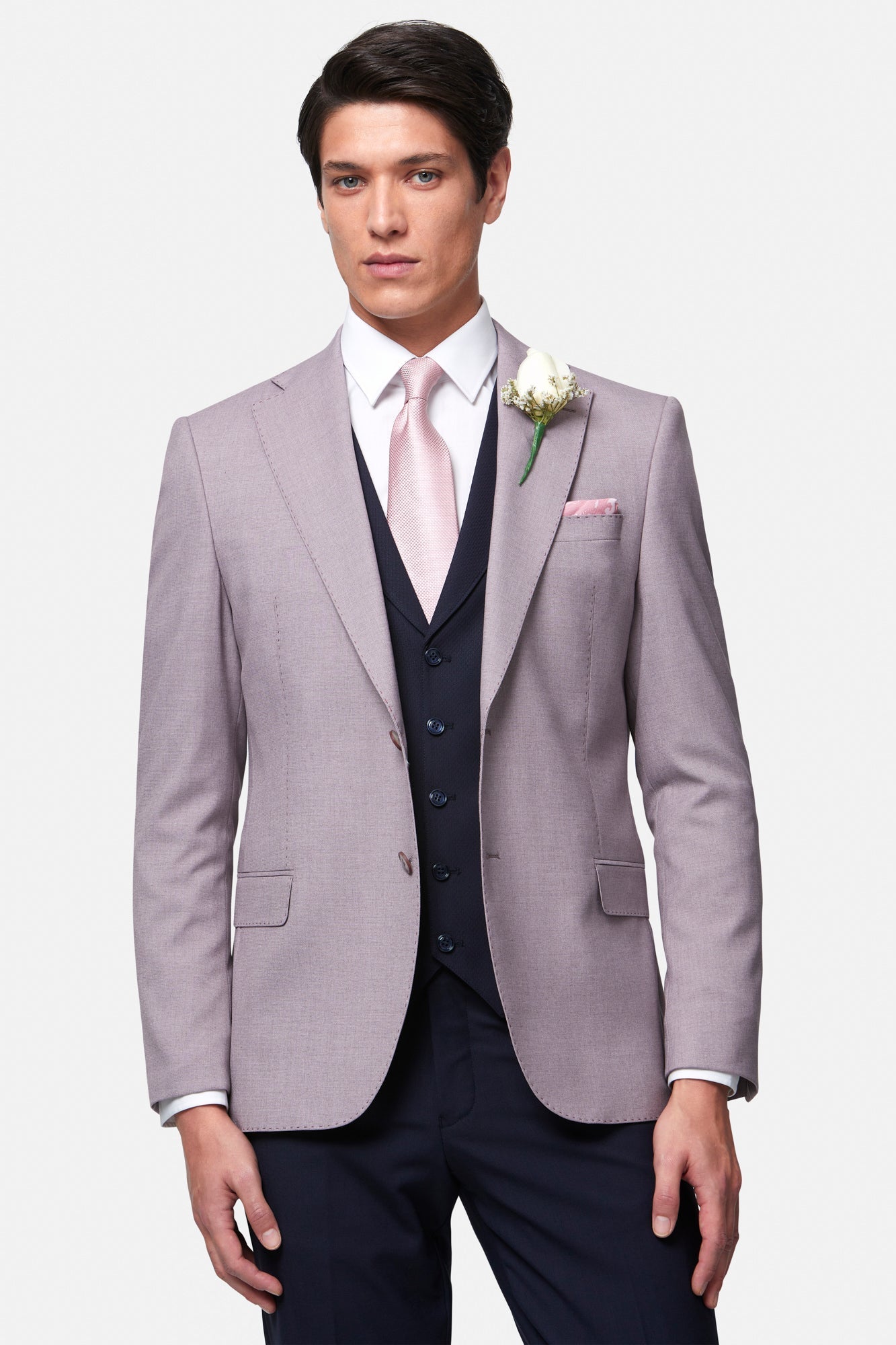 BENETTI Albert Blush Jacket Blush full front view