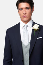 BENETTI Albert Sage Waistcoat Sage side view