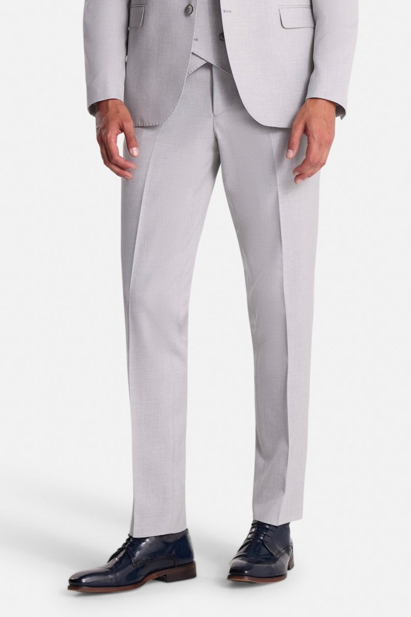 BENETTI Albert Silver Trousers SILVER side view