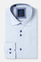 BENETTI Alex Casual Shirt - Blue Blue front view