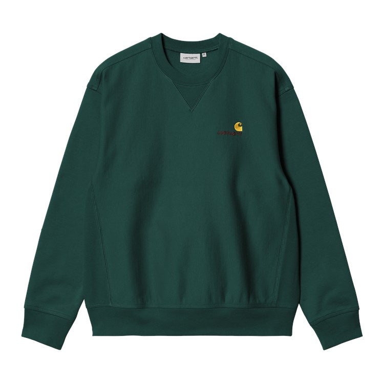 American Script Sweat-Dark Fir