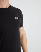 Diesel Basic Caden O Neck Tee Black Black view 15