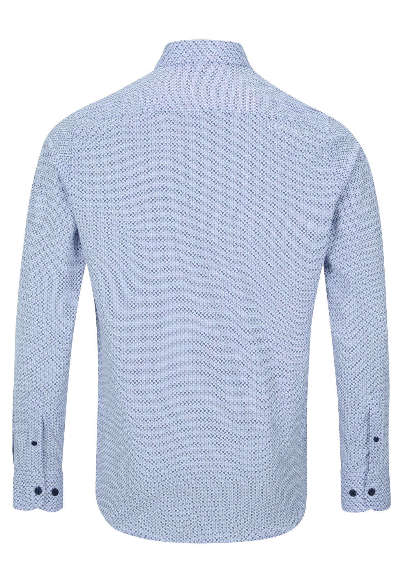 Men's 6th Sense White/Nave/Blue Shirt-Back View